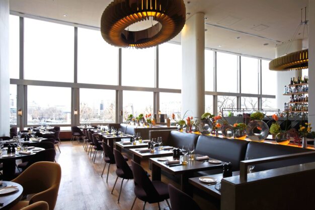 A view of the grill at Skylon